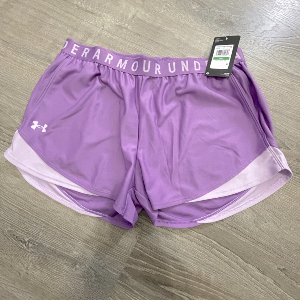 Woman’s under armour  shorts , new with tags (play up shorts 3.)